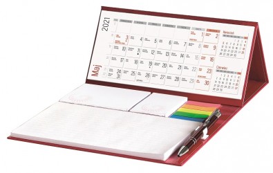WNKB063B Kalendarz biurkowy z długopisem